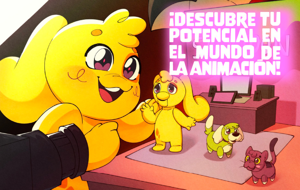 Descubre tu potencial en el mundo de la animacion